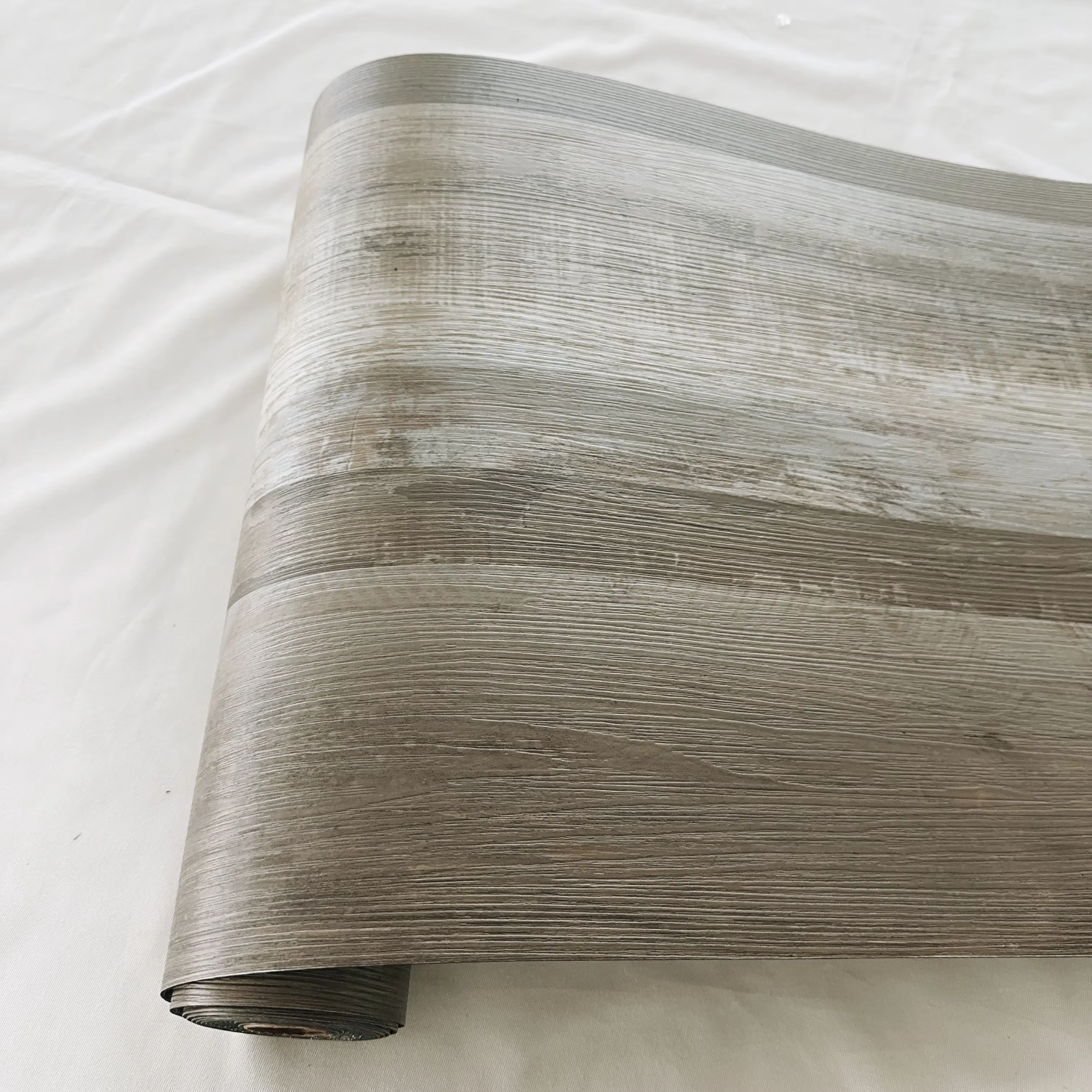 Autocollant de sol en vinyle auto-adhésif imperméable, Grain de bois, décoration de salle, rouleau d
