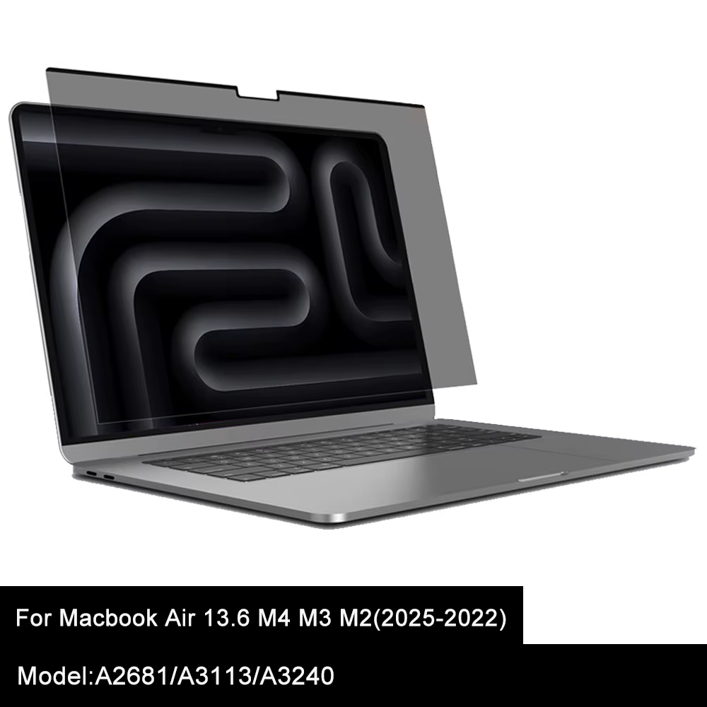 Protection d'écran de confidentialité pour Macbook Air 13,6 pouces M5M4 et Macbook Pro 14 M5 Chip 20