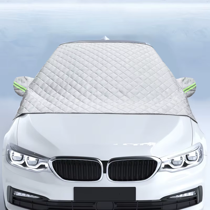 Housse de protection hivernale pour pare-brise de voiture, pare-soleil, protection contre le gel et 
