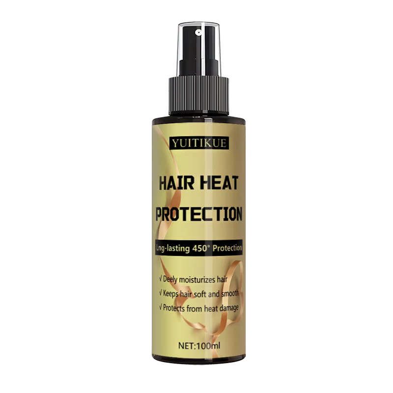 Spray de protection contre la chaleur des cheveux, protection longue durée jusqu'à 450 degrés, hydra