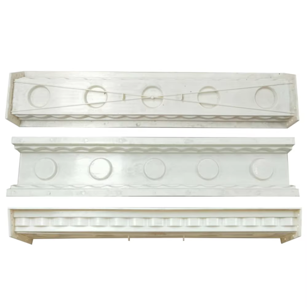 Moule de main courante de balustre pré-cast en béton en plastique