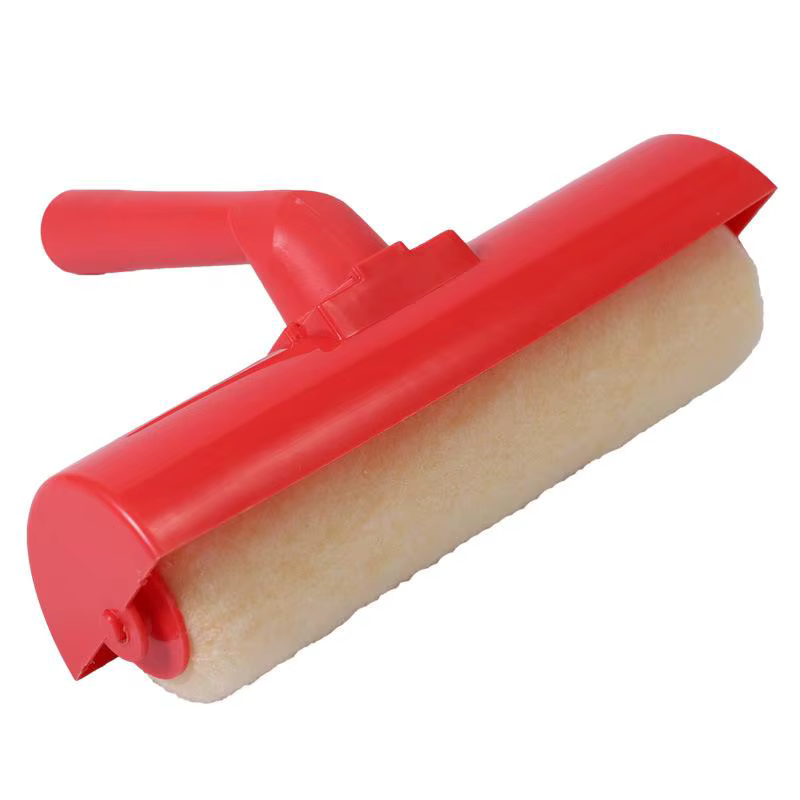 1 pièce Rouleau de peinture anti-goutte et anti-éclaboussures de 9 pouces pour plafond avec protecti