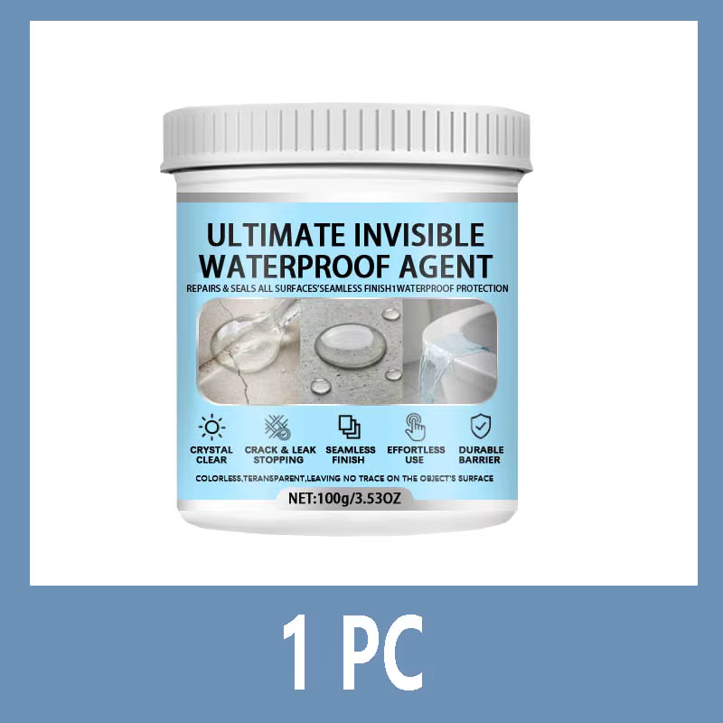 Kit d'entretien de toiture : Revêtement imperméable, Scellant invisible, Anti-fuite transparent, Age