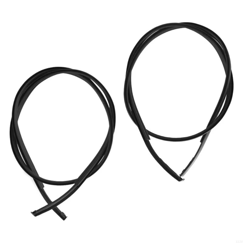 Joint d'étanchéité latéral toit en caoutchouc EPDM, 2 pièces, garniture d'étanchéité d'égouttement t