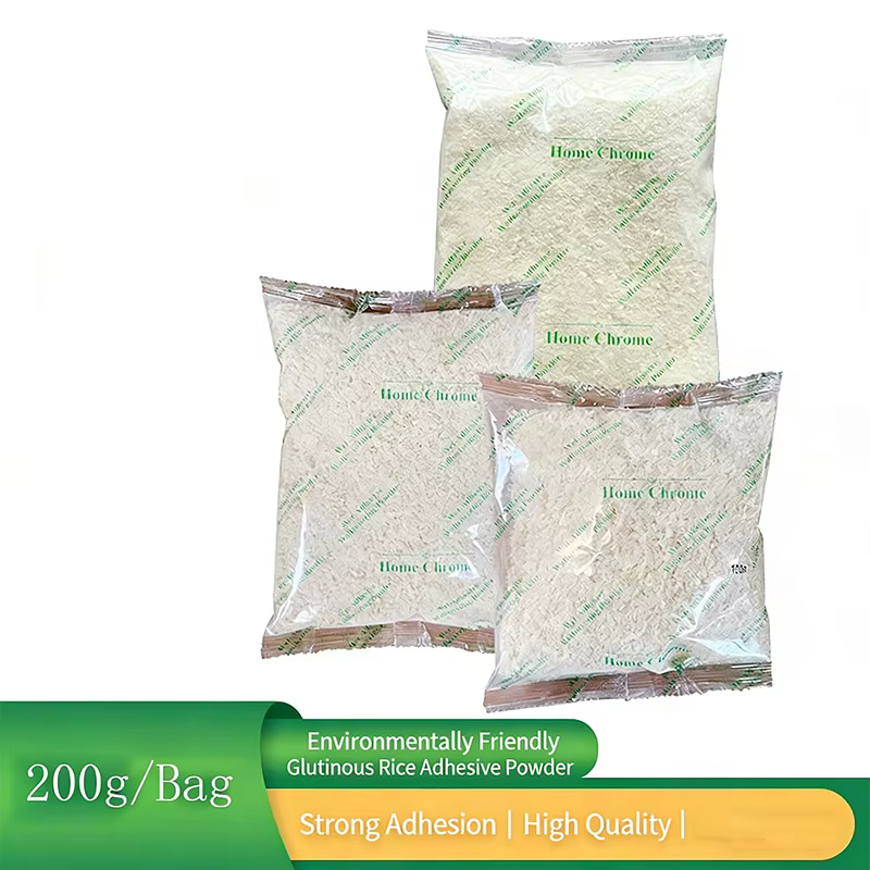 Colle pour papier peint, poudre de colle solide à base de riz glutineux, adaptée pour le papier pein