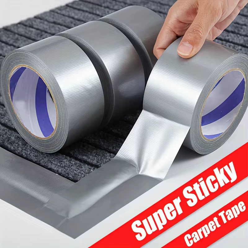 Ruban adhésif en tissu super collant pour tapis, fixation de sols, étanche, robuste, industriel, pou