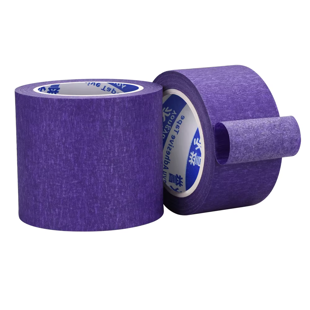 Ruban de peinture de masquage de ruban de peintre de qualité supérieure violet pour la peinture de p