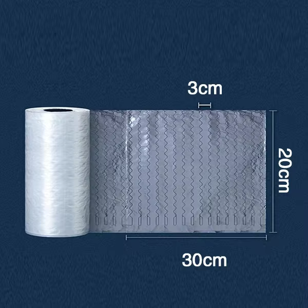 Rouleau de film à bulles d'air 300M pour emballage de sacs à bulles, haute qualité, pour amortisseme
