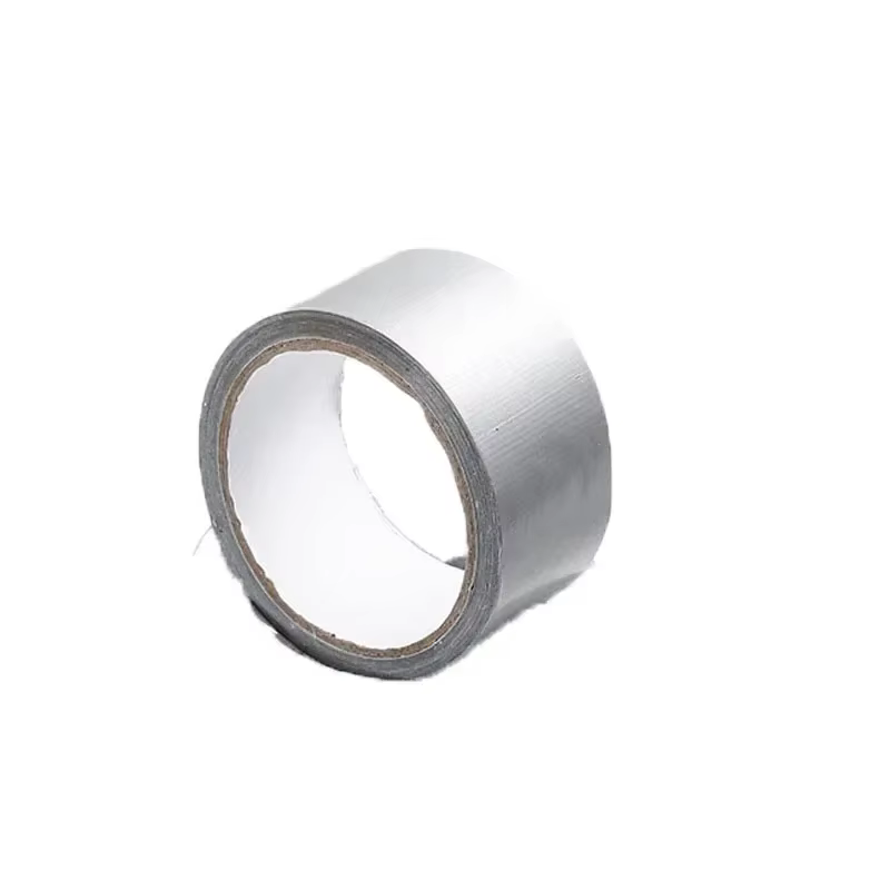 Ruban industriel épais de 10 m (gris argenté) – simple face, imperméable/anti-vent, résistant à l'us