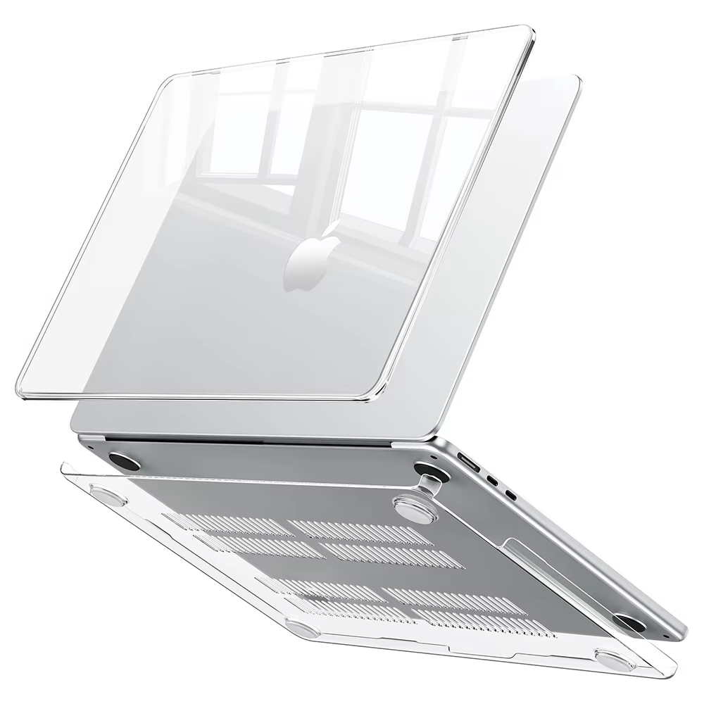 Étui transparent pour MacBook Air 15.3 M5 M4 M3 M2 Chip A3448 A3114 A3241 A2941 Air15 Housse de prot