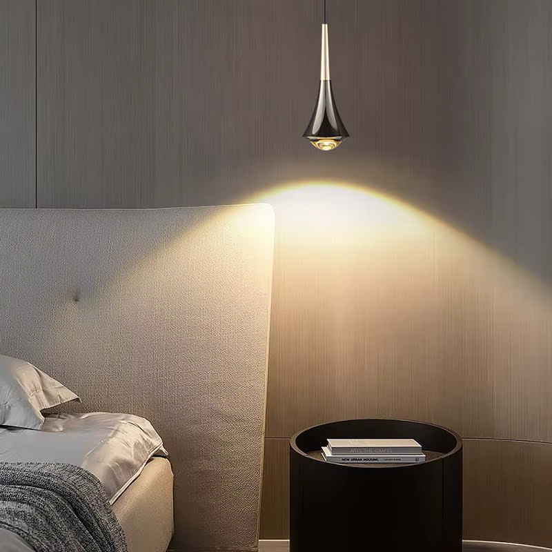 Plafonnier LED en frêne au design moderne, spectre complet, réglable, luminaire décoratif d'intérieu
