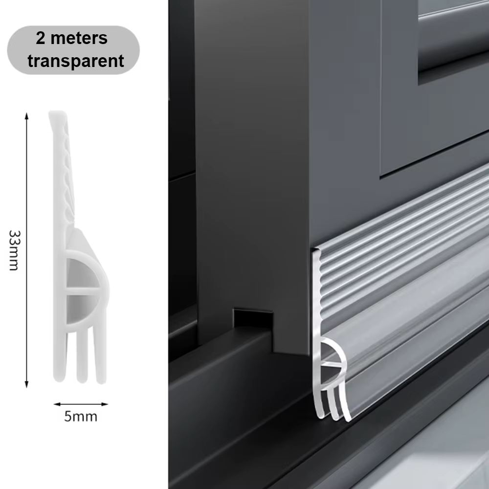 Bande d'étanchéité pour fenêtre coulissante en TPE, Triple isolation phonique, coupe-vent, Anti-froi
