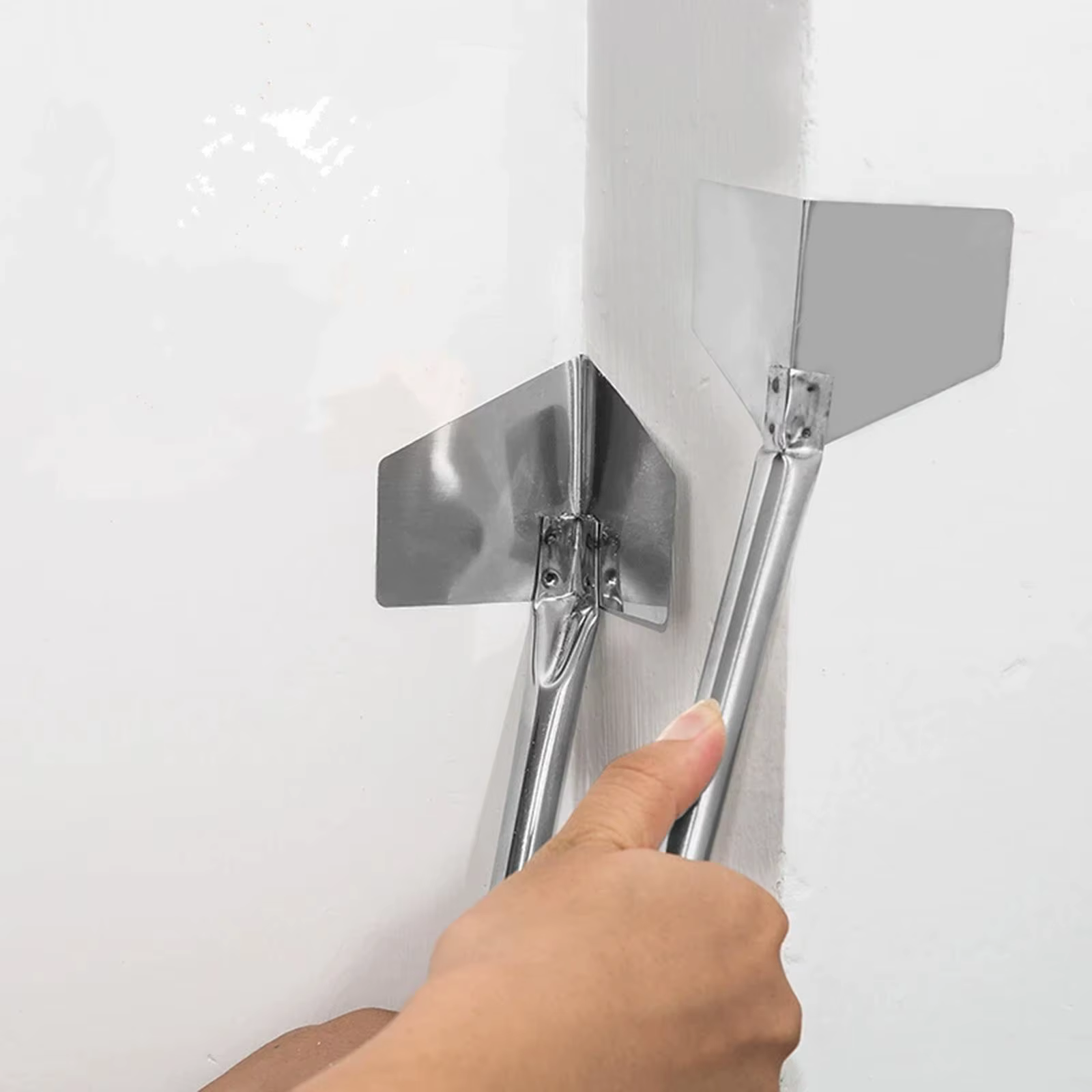 Truelle d'angle pour cloisons sèches, outil manuel pour maçonnerie, Portable multifonctionnel pour l