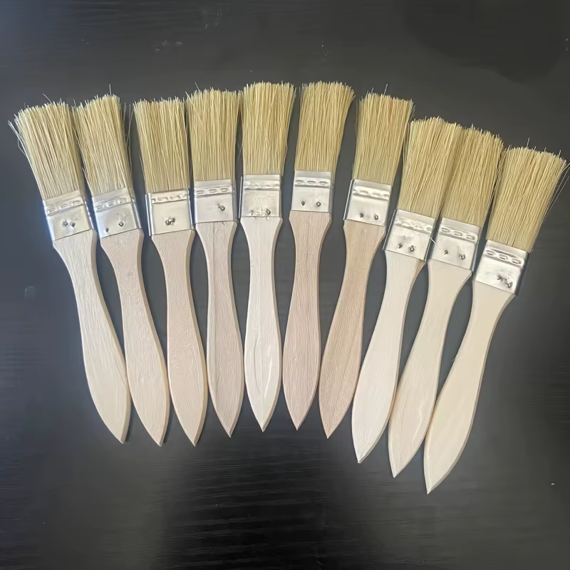 Pinceau à peinture à poils plats, adapté à l'art, au travail manuel, au gesso, à la peinture, à la t