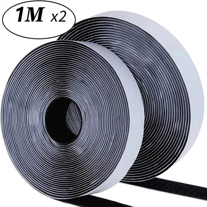 Ruban de Fixation Auto-Adhésif en Nylon, 1/3/5m, avec Sangle de Colle, pour Bricolage, 20mm