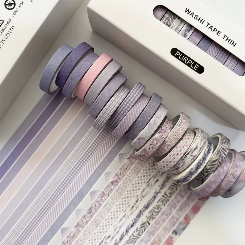 Lot de 20 rubans Washi vintage, conçus pour les amateurs de journalisation, style traditionnel, idéa