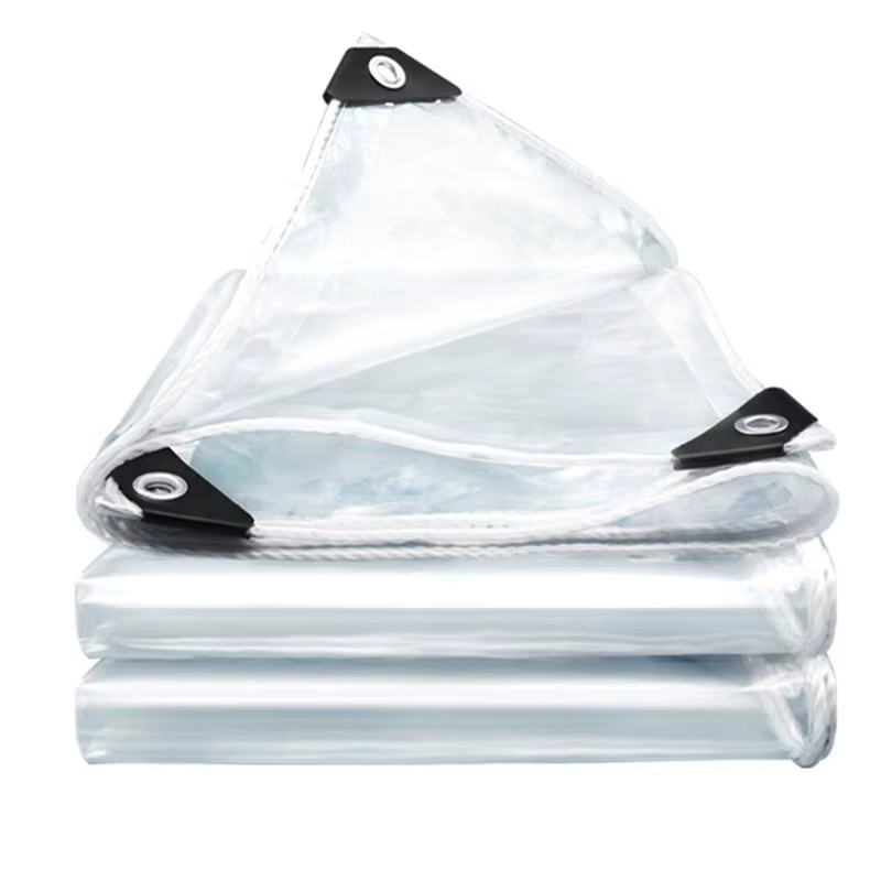 Bâche transparente en PVC imperméable pour balcon, jardin et plantes – Protection contre la pluie