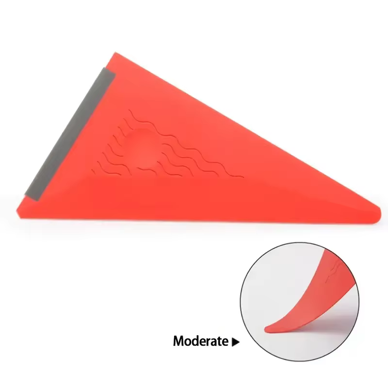 Outil de collage de film automobile, grattoir souple en silicone, grattoir de construction de collag