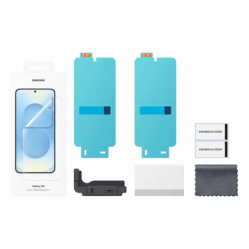 2PCS Protecteur d'écran anti-reflet d'origine Samsung Galaxy S25 S25+ pour S25 S25Plus Protecteur d'