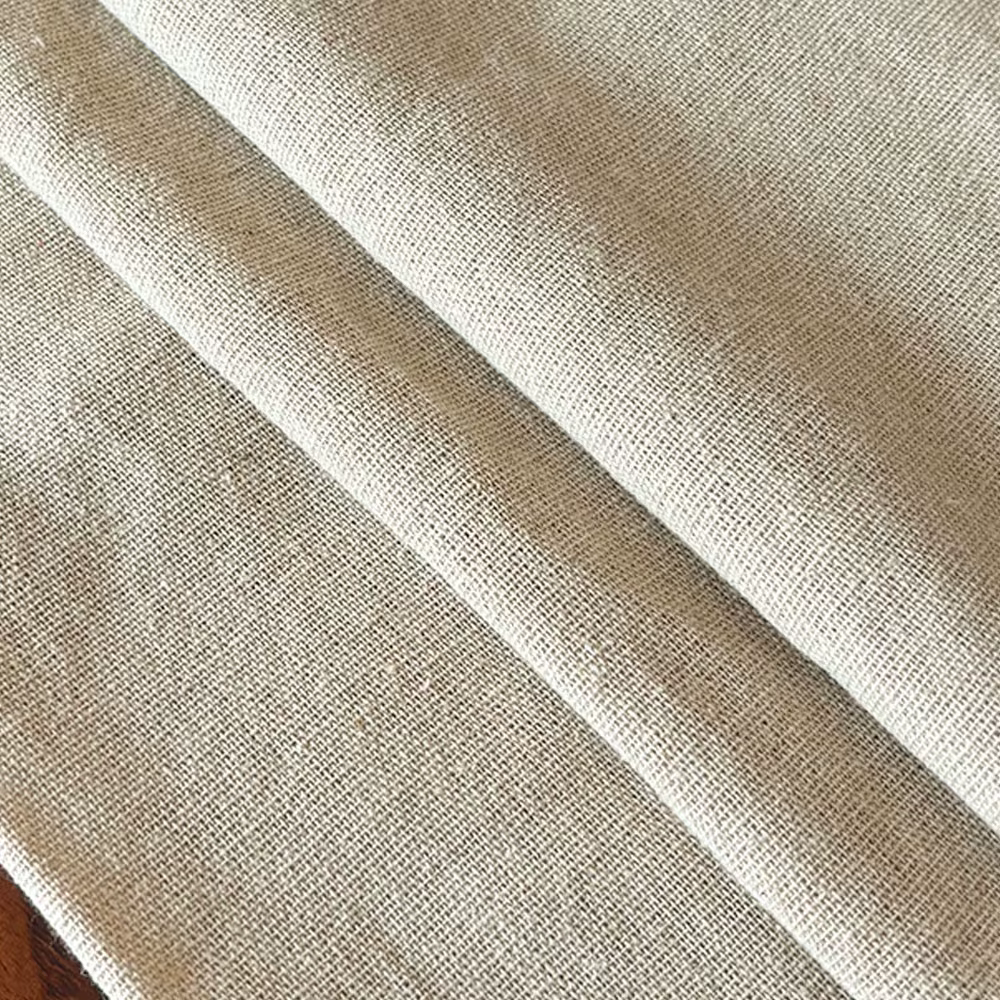 Tissu brut Patchwork peinture chanvre coton lin tissu toile de jute couture Textile Quilting matéria