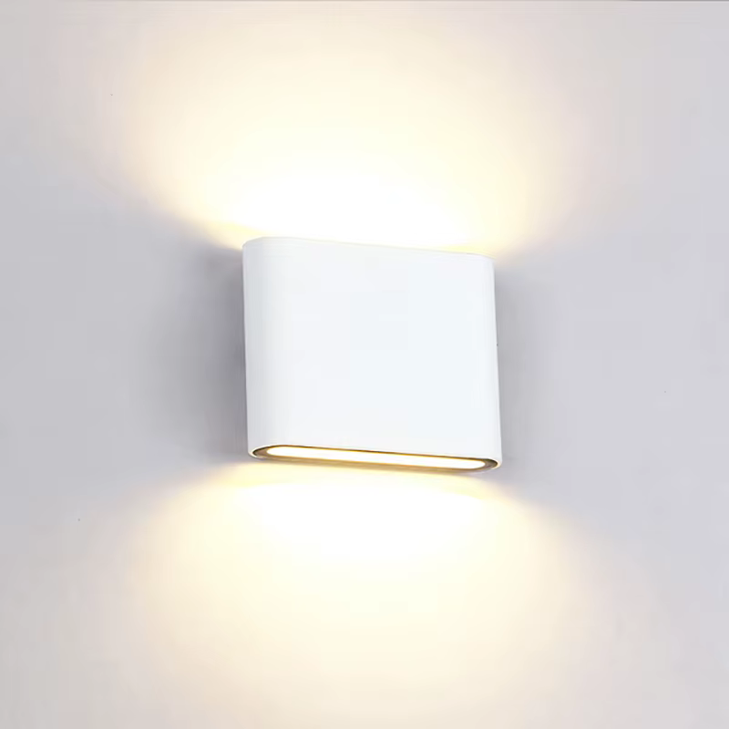 Applique murale nordique en aluminium, Style moderne, éclairage d'intérieur étanche IP65, éclairage 