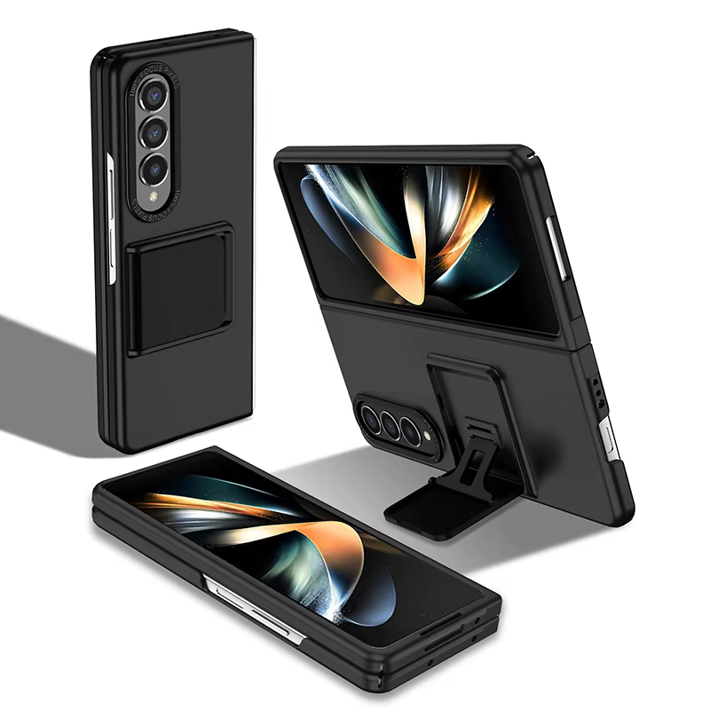 Pour Galaxy Z Fold7 étui avec béquille intégrée support caméra Protection anti-rayures couverture no