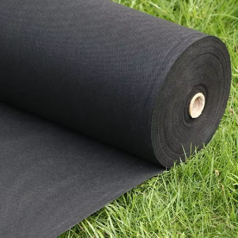 1 rouleau de tissu de paysage de jardin barrière contre les mauvaises herbes tapis de jardinage sur