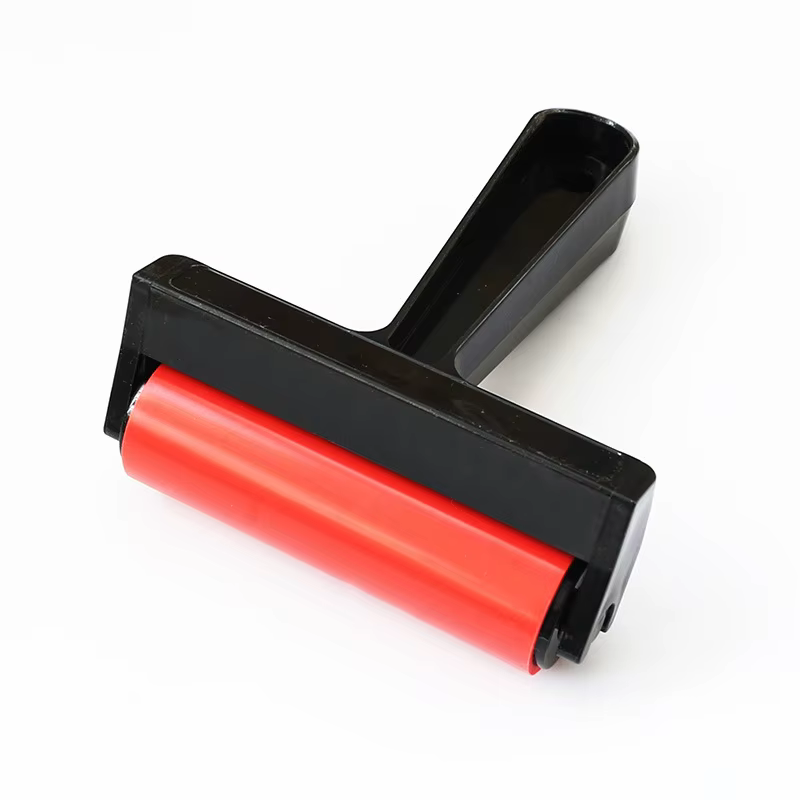 Rouleau de peinture diamantée, rouleau de pression en caoutchouc plastique, outil de renforcement DI