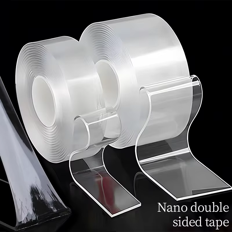 Nano ruban adhésif Double face Ultra résistant, Transparent, étanche, bande adhésive Extra forte, ru