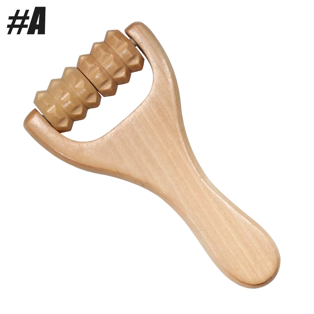 Rouleau de Massage en bois 1 pièce, rouleau corporel multifonctionnel pour la réduction de la Cellul