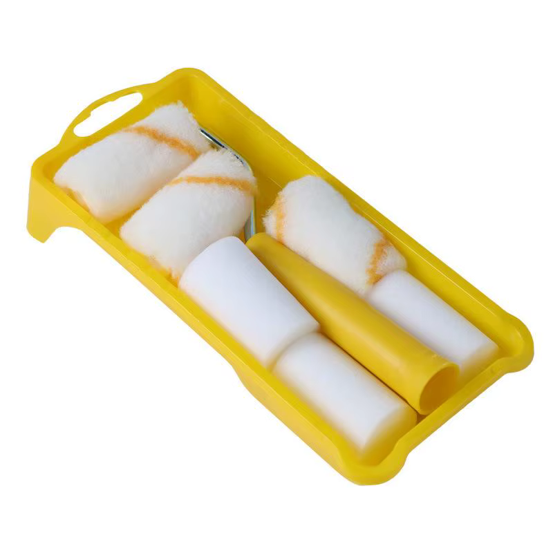 [F] Lot de 8 rouleaux à peinture de 2 pouces avec 6 revêtements, petits rouleaux à peinture pour pei
