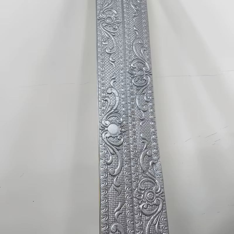 Bande autocollante murale auto-adhésive pour décoration de plafond, 1 rouleau, 2.3x12cm, plinthe, li