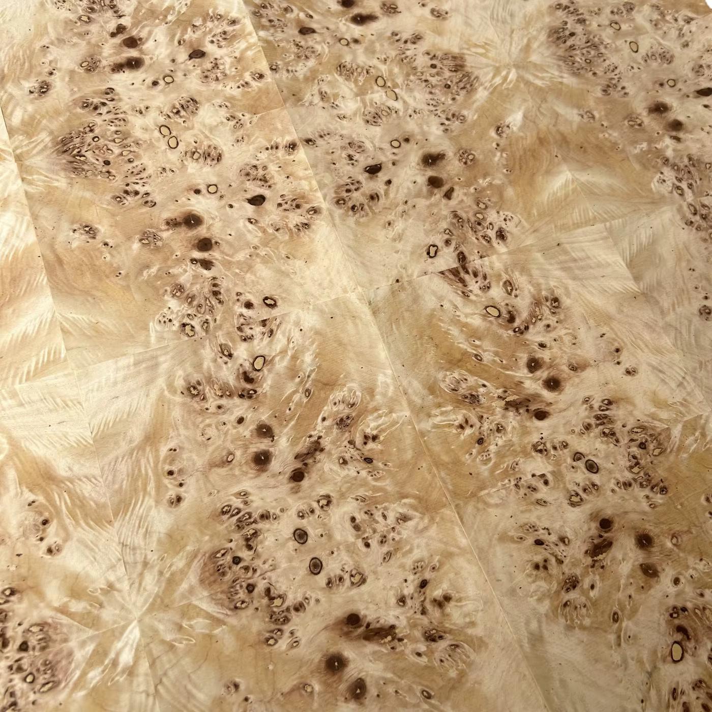 58x250cm, placage fin sur papier kraft de 0,25 mm d'épaisseur, rouleau de placage en bois de peuplie