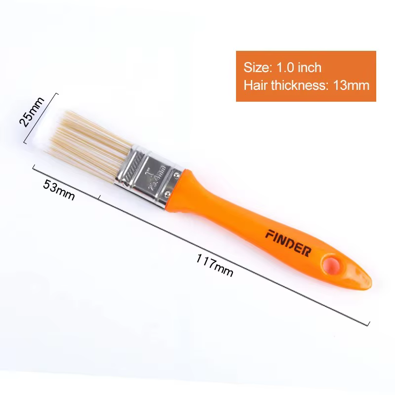 Brosse de peinture murale pour amélioration de l'habitat, poils souples en PET, brosse de nettoyage