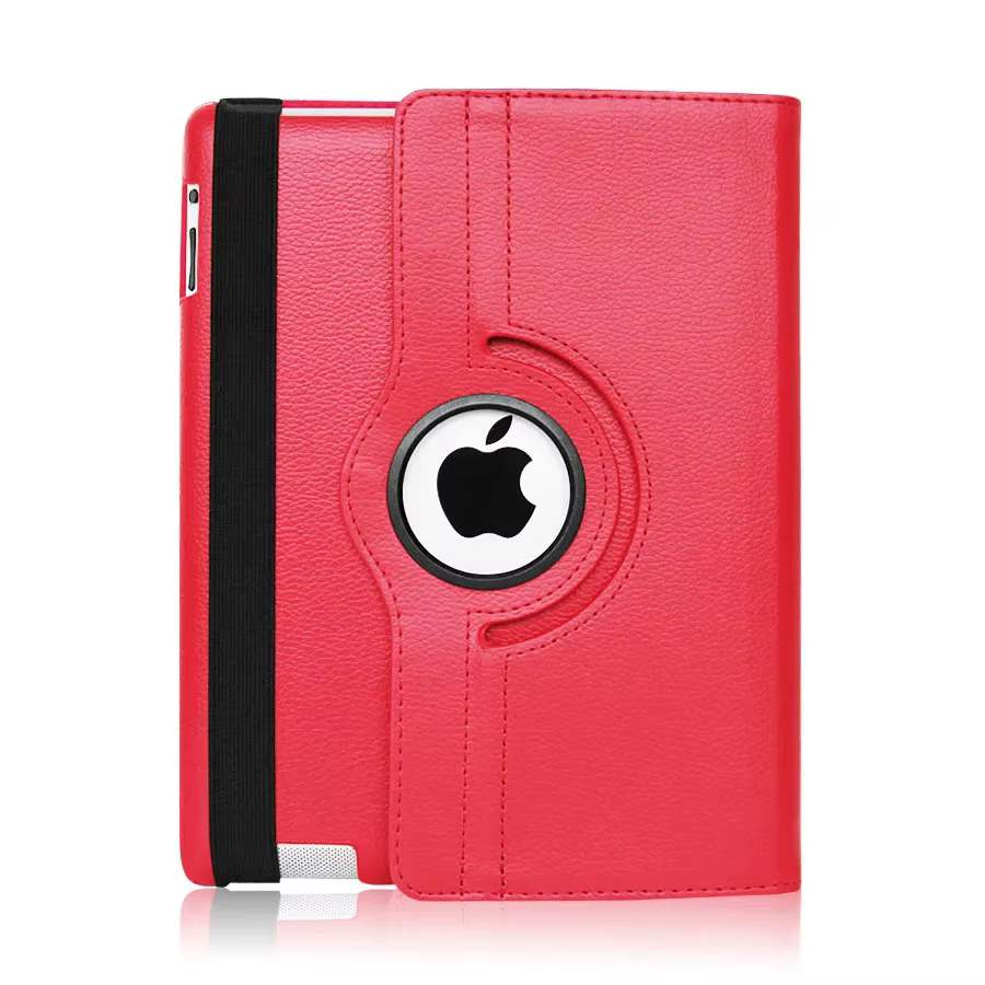Pour iPad Pro 12.9 2018 2020 2021 2022 2015/2017 Étui en cuir intelligent 360 °   Coque de protectio