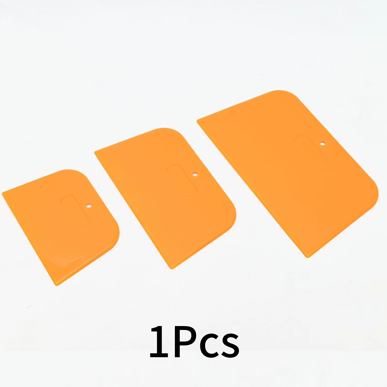 Spatules en plastique de 4/5/6 pouces avec papiers de ponçage mixtes pour l'application de mastic et