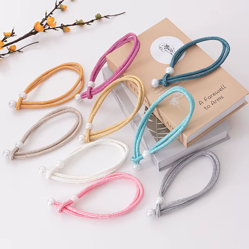 Nouveau 2/1 pièces petite perle rideau pince porte-rideau cravate boucle Clips suspendus boule boucl