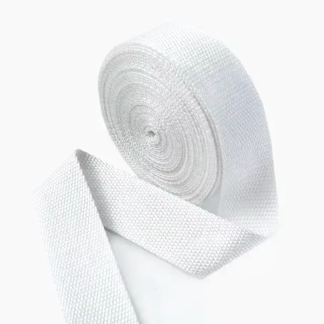 Ruban décoratif en coton épais de 5 mètres, 20-38mm, 1.3mm d'épaisseur, pour coudre des sangles de s