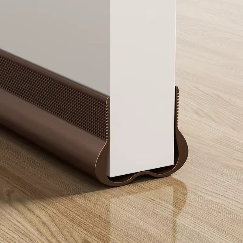 Bande d'étanchéité souple en PVC pour bas de porte, joint anti-courant d'air, bande d'étanchéité ins