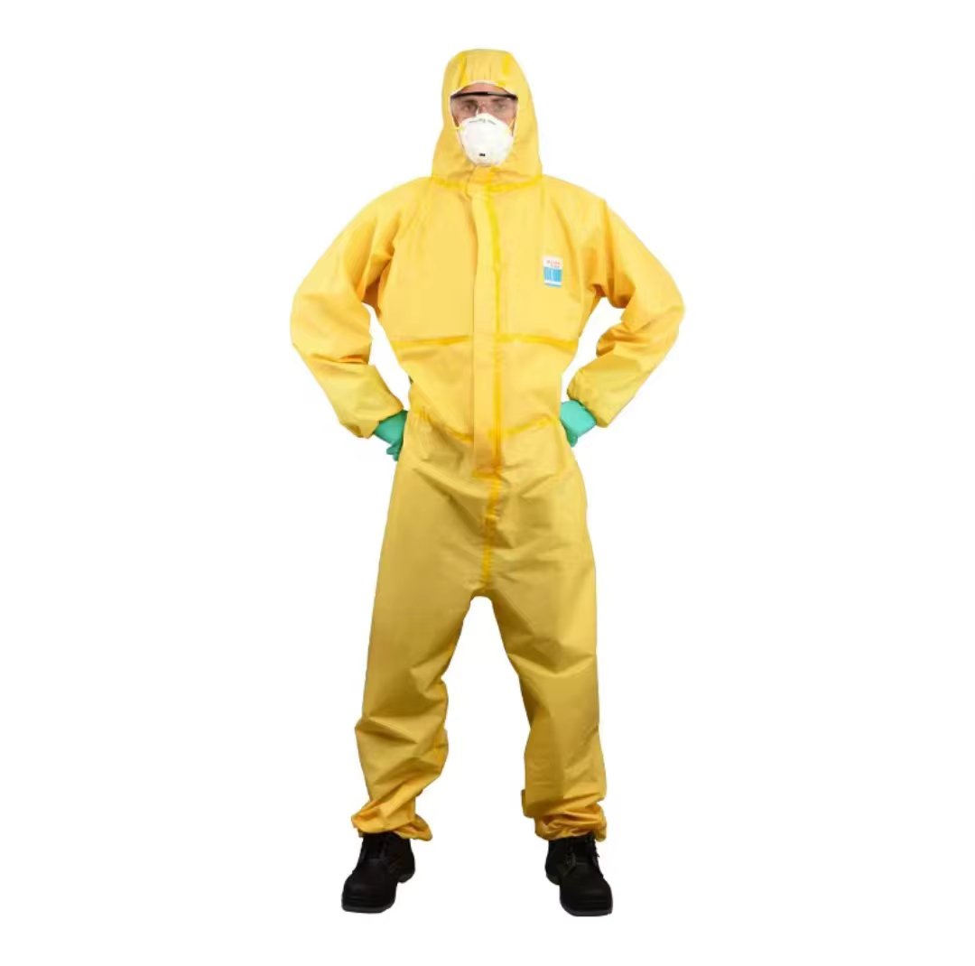 Combinaison de Protection chimique, produits chimiques dangereux, résistant aux liquides, aux acides