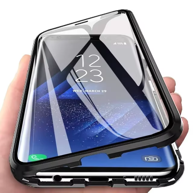 Étuis magnétiques en métal à protection intégrale 360° pour Samsung Galaxy A34 A35 A16 A56 A17 A36 5