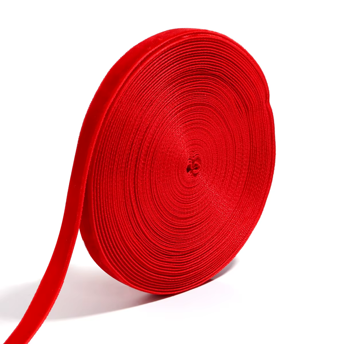 Rubans en velours de 5 à 10yards, rubans de couleur rouge vin noir, sangle de flocage simple Face po
