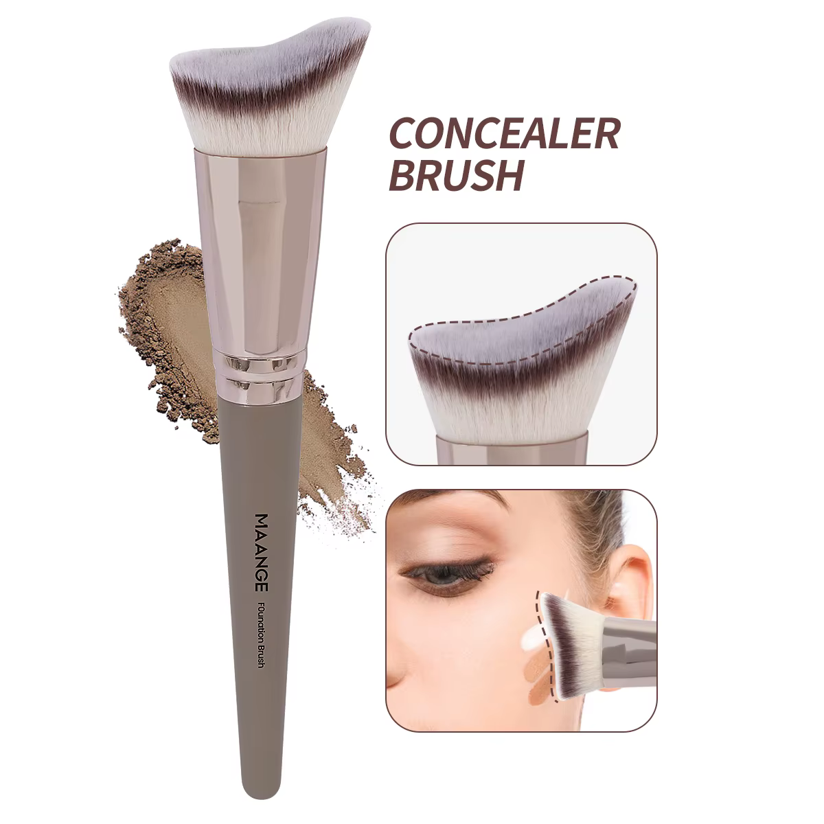 Pinceau Contour Premium Contour Blush 1 pièce pinceau de maquillage pour le visage parfait pour joue