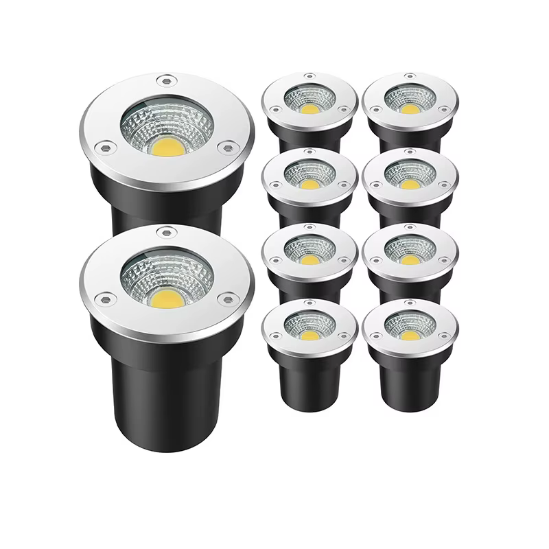 6 pièces éclairage de jardin extérieur IP67 LED étanche lumière souterraine 5W10W15W lumière enterré