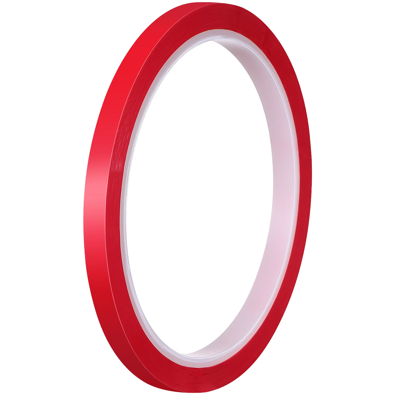 1 rouleau de bandes décoratives en Polyester rouge, 6mm x 33m, pour voitures, couleur vibrante, adhé