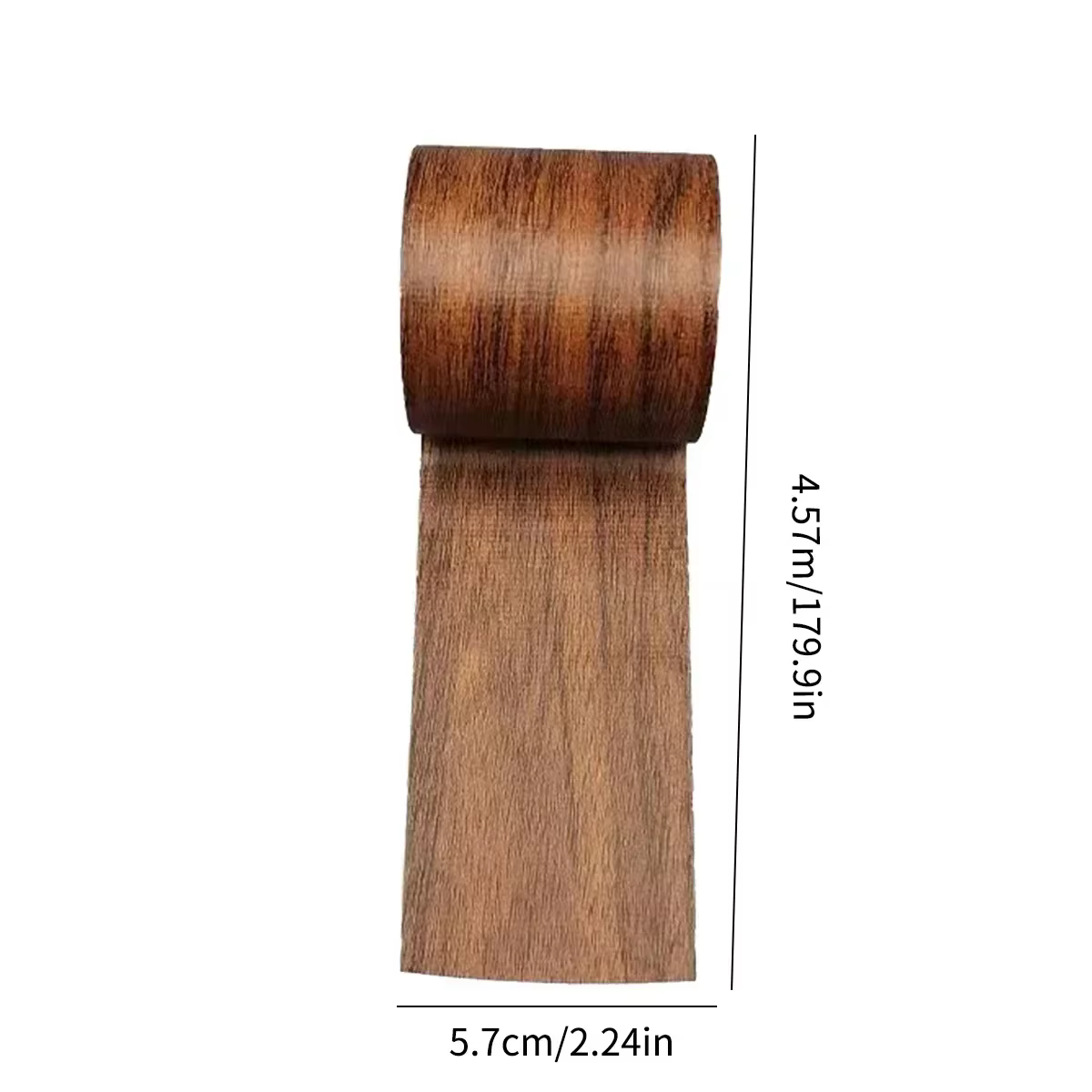 Rouleau de ruban adhésif pour réparation de Grain de bois réaliste, 4.5M/rouleau, pour rénovation de