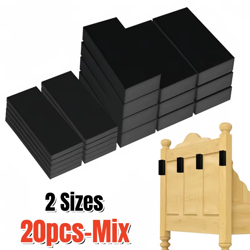 Lot de 20 protections murales adhésives double face en mousse EVA, idéales pour la protection contre
