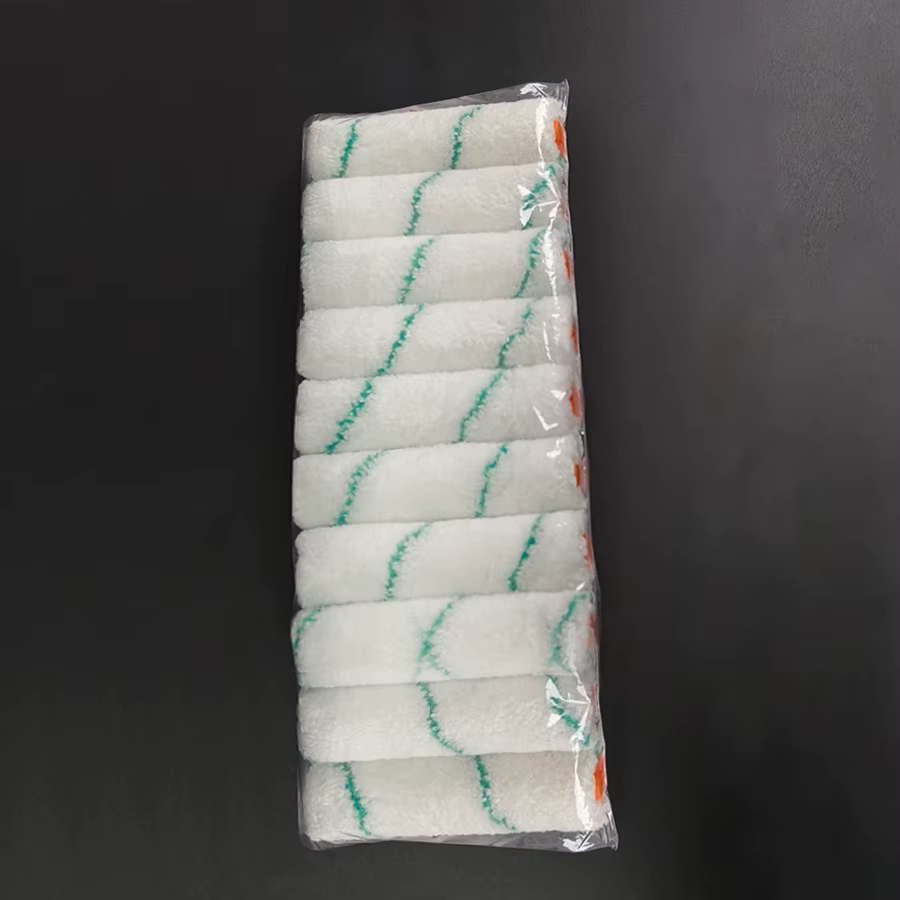 10 mini-rouleaux de peinture en microfibre ultra-fine de 4 pouces, petit rouleau applicateur, outil