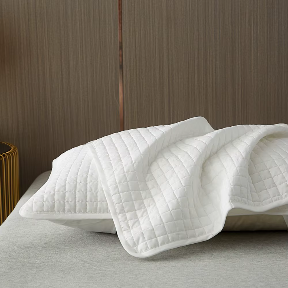 Housse de coussin en coton, couche isolante, anti-acariens, protège-coussin, anti-transpiration, imp