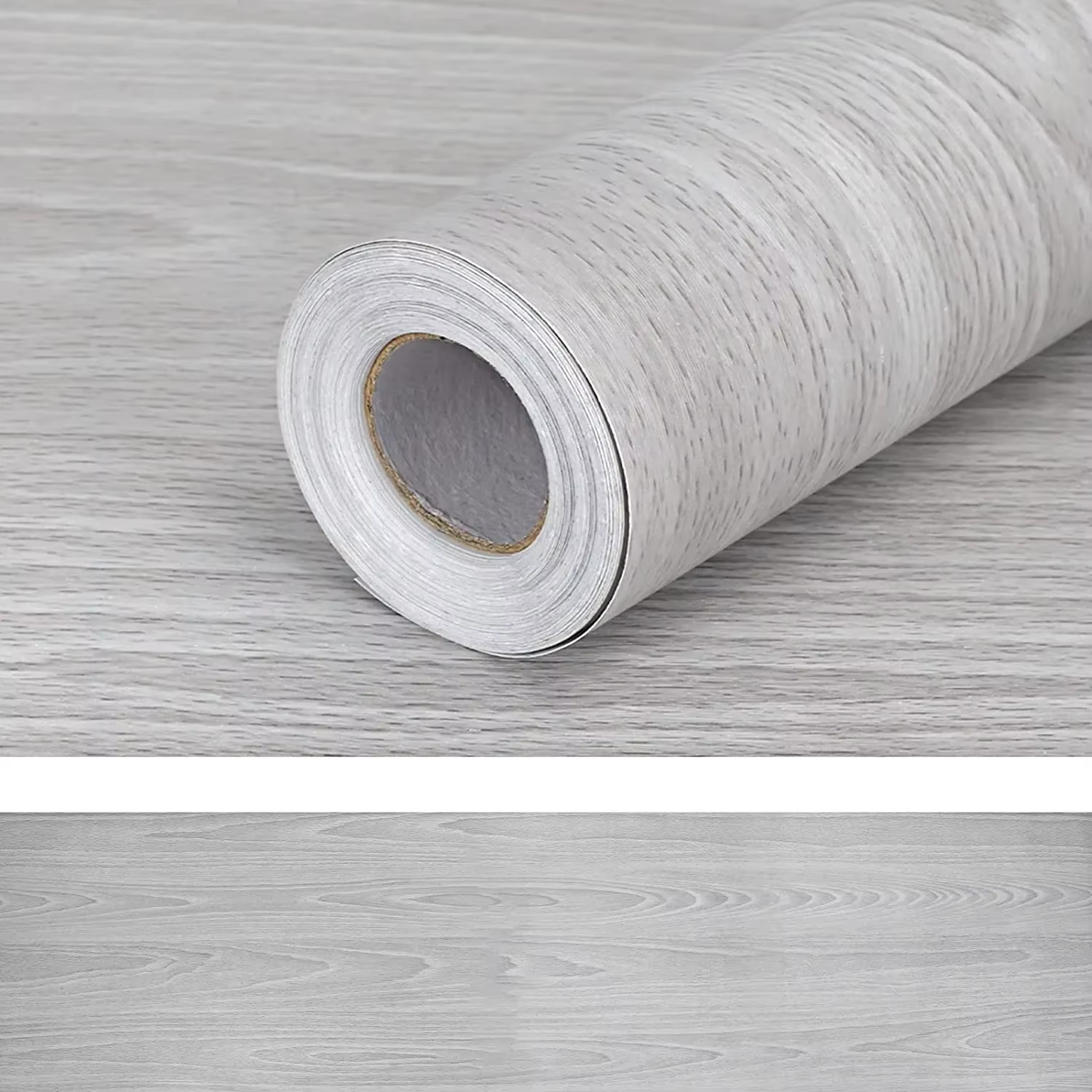 Papier peint auto-adhésif bois vinyle papier peint rouleau Grain de bois cuisine armoire meubles Con